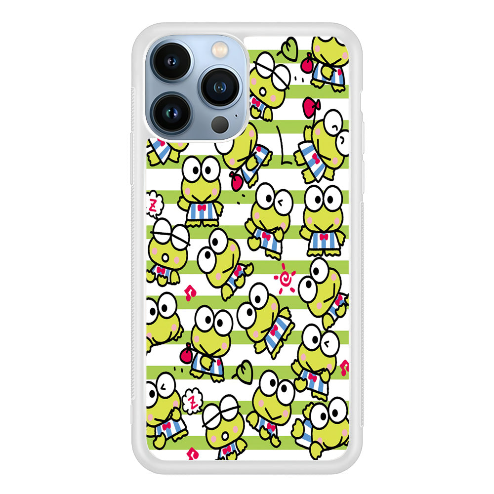 Keroppi Stripe iPhone 13 Pro Case