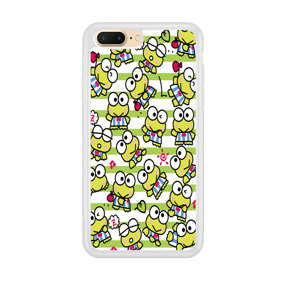 Keroppi Stripe iPhone 8 Plus Case