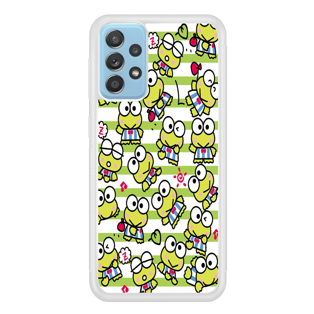 Keroppi Stripe Samsung Galaxy A52 Case