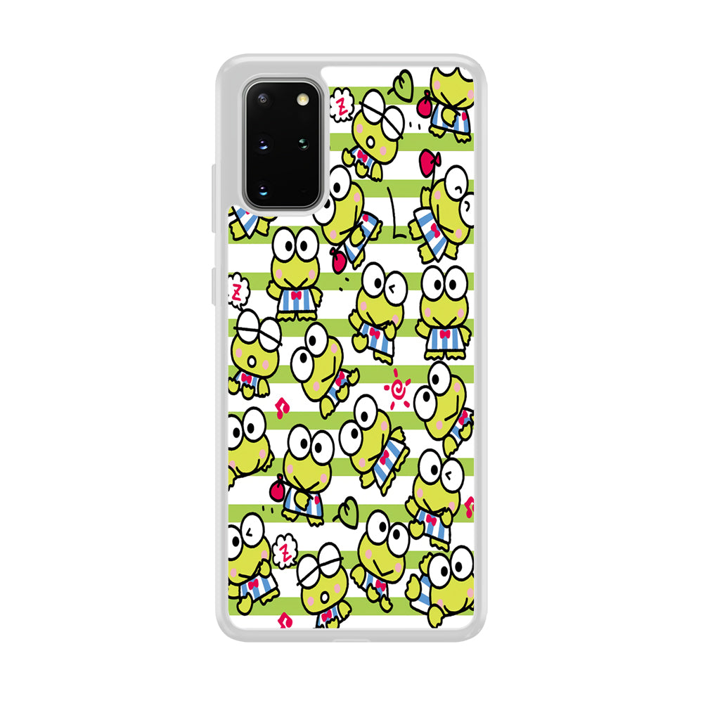 Keroppi Stripe Samsung Galaxy S20 Plus Case