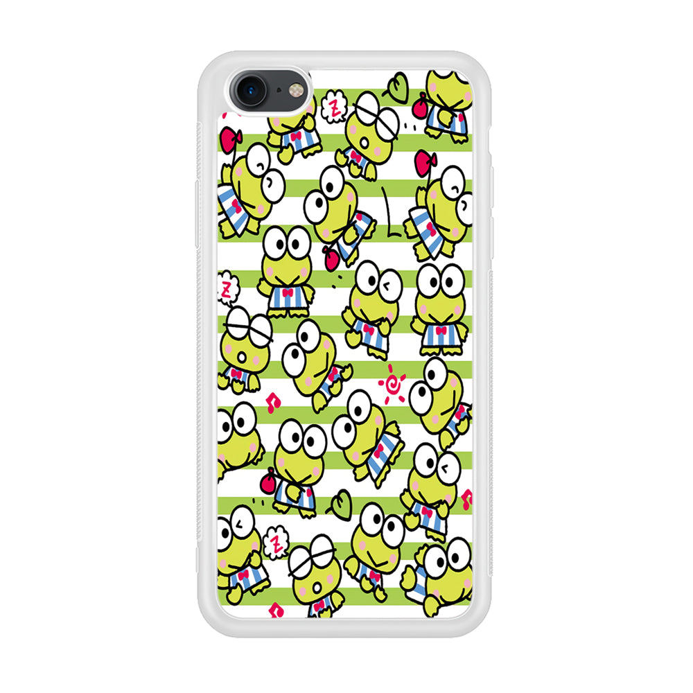 Keroppi Stripe iPhone 8 Case