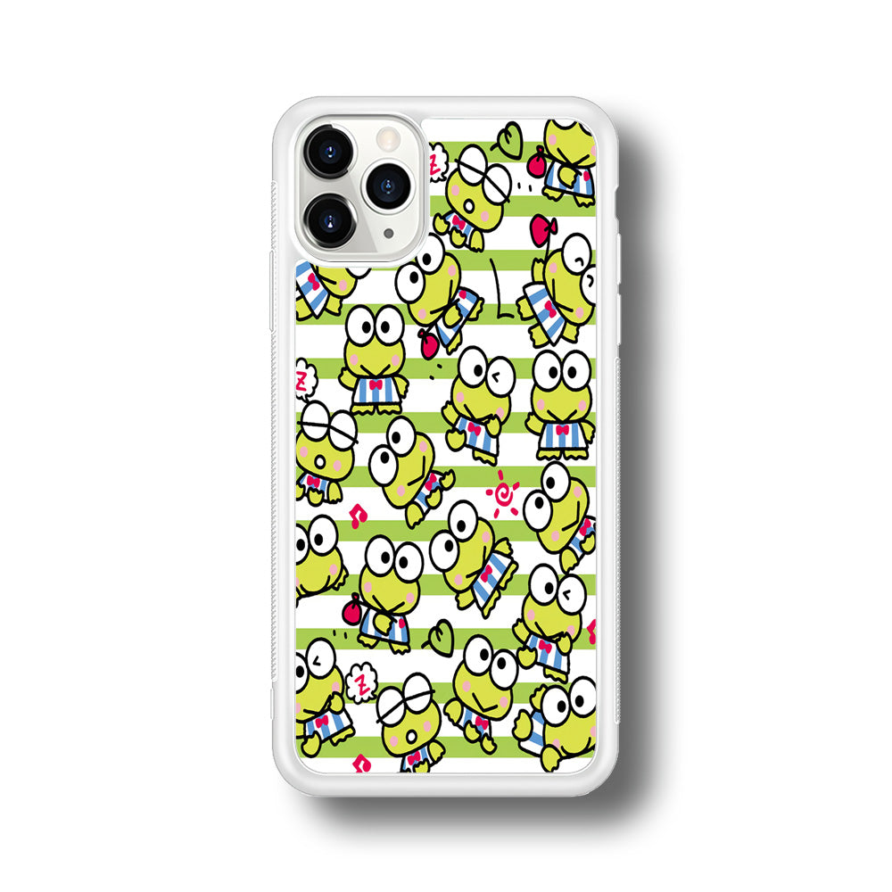 Keroppi Stripe iPhone 11 Pro Max Case