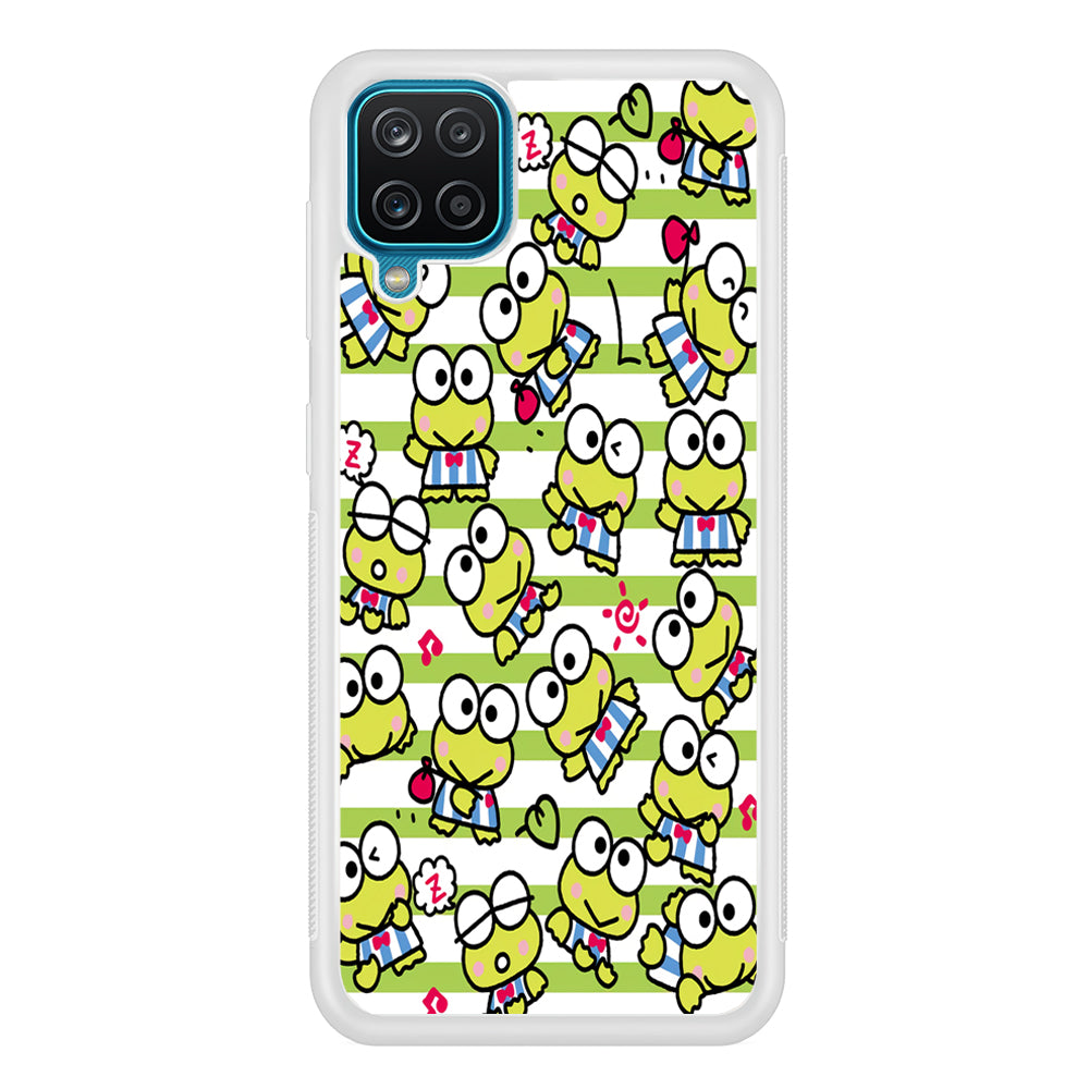 Keroppi Stripe Samsung Galaxy A12 Case