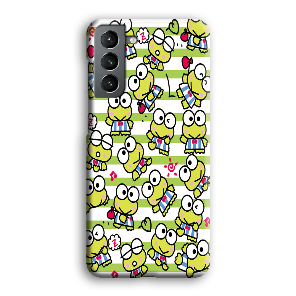 Keroppi Stripe Samsung Galaxy S21 Plus Case