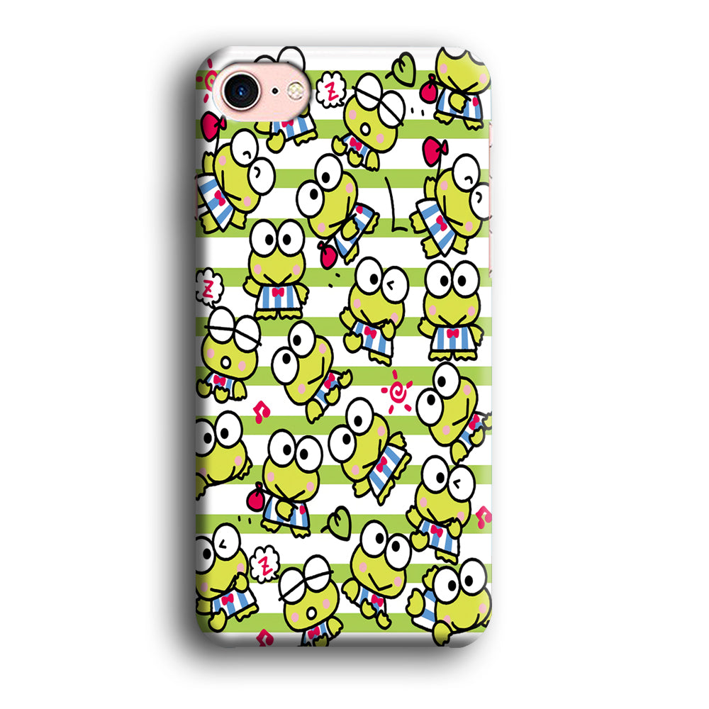 Keroppi Stripe iPhone 7 Case