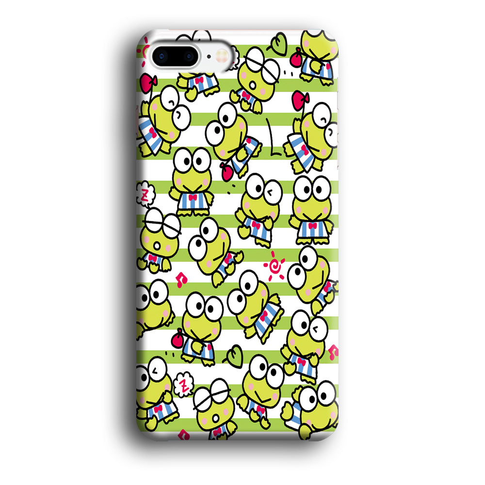 Keroppi Stripe iPhone 8 Plus Case