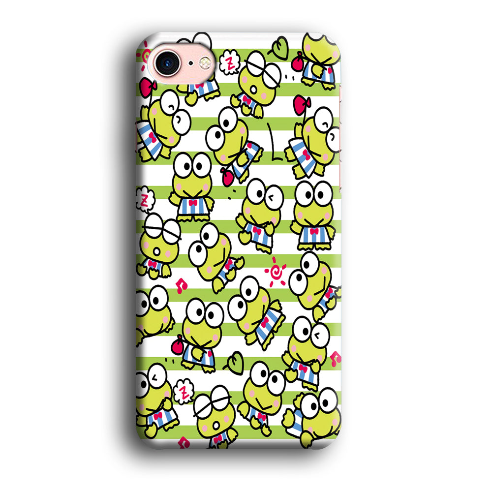 Keroppi Stripe iPhone 8 Case