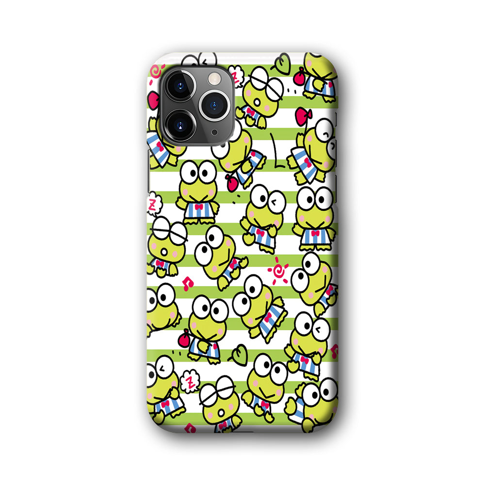 Keroppi Stripe iPhone 11 Pro Max Case