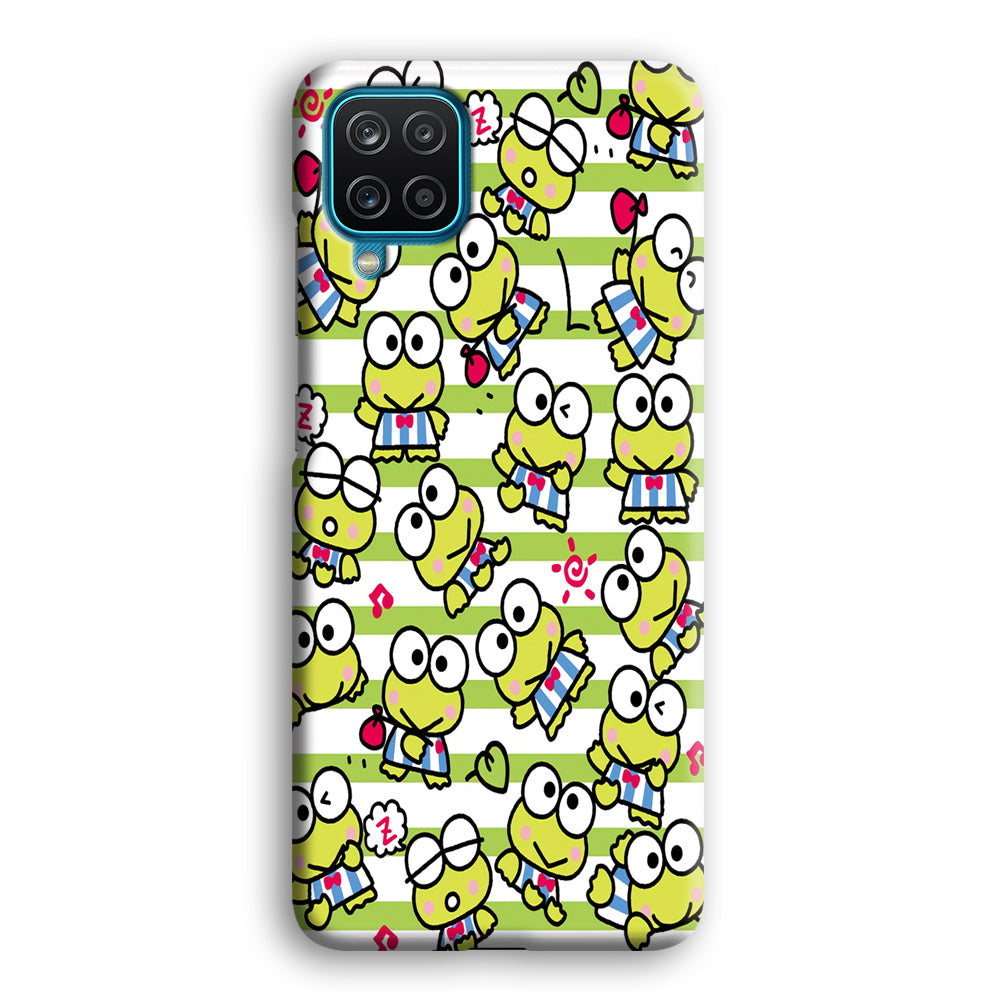 Keroppi Stripe Samsung Galaxy A12 Case