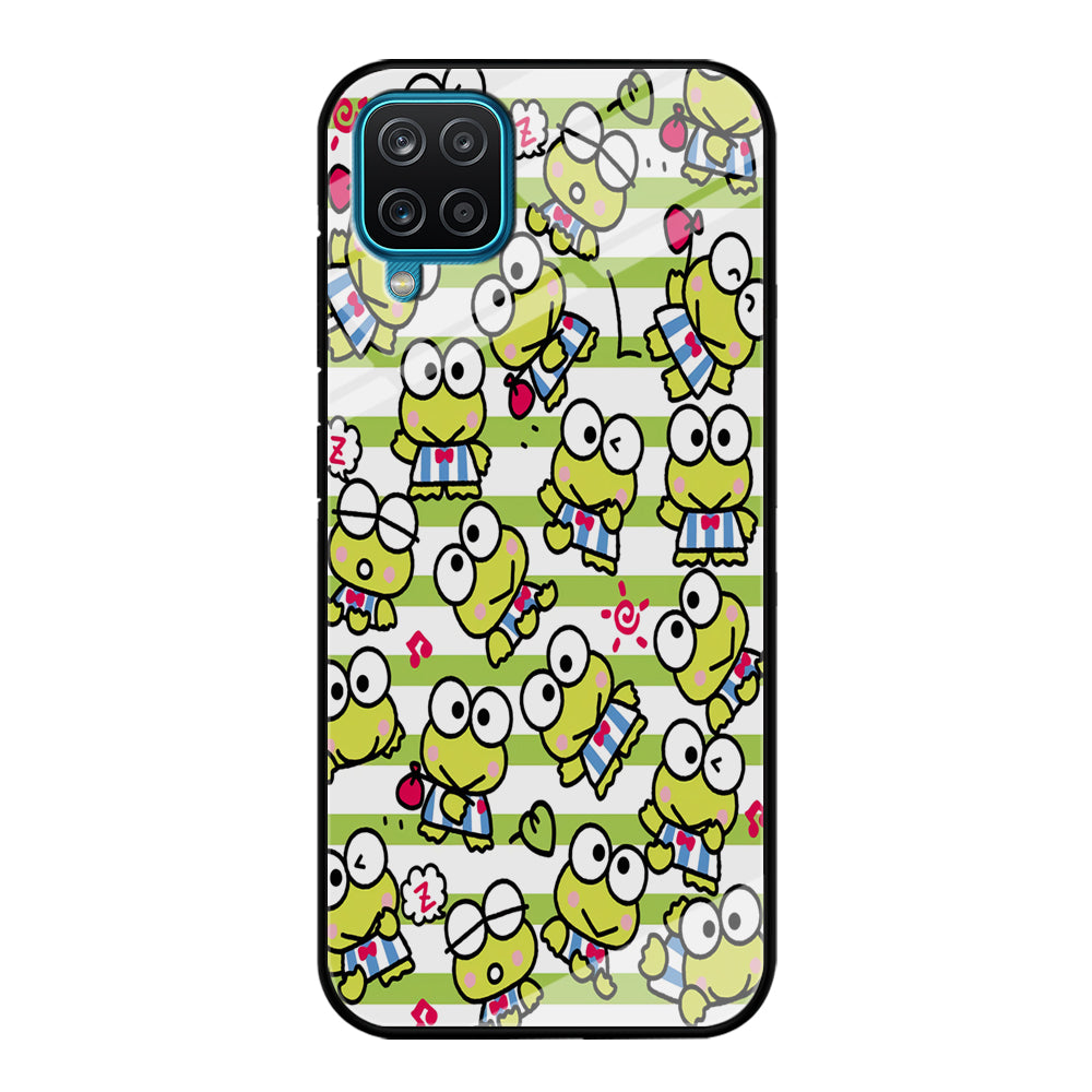 Keroppi Stripe Samsung Galaxy A12 Case