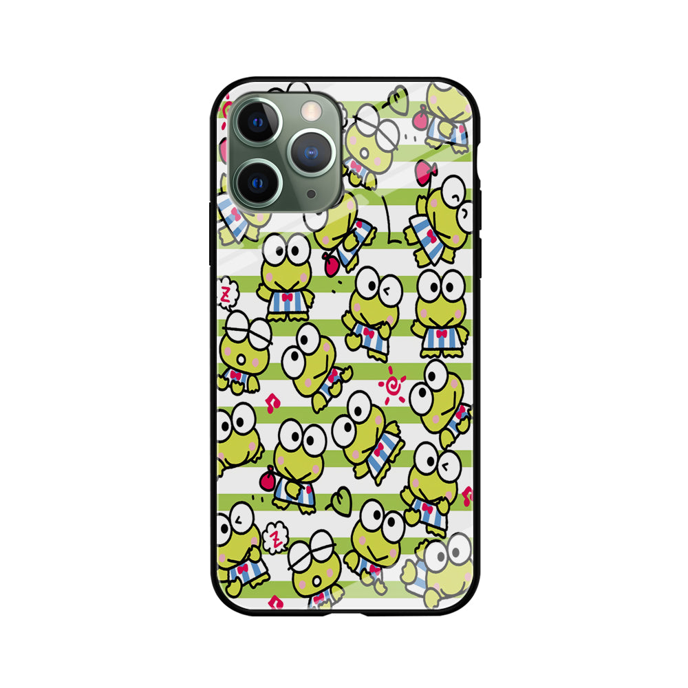 Keroppi Stripe iPhone 11 Pro Max Case