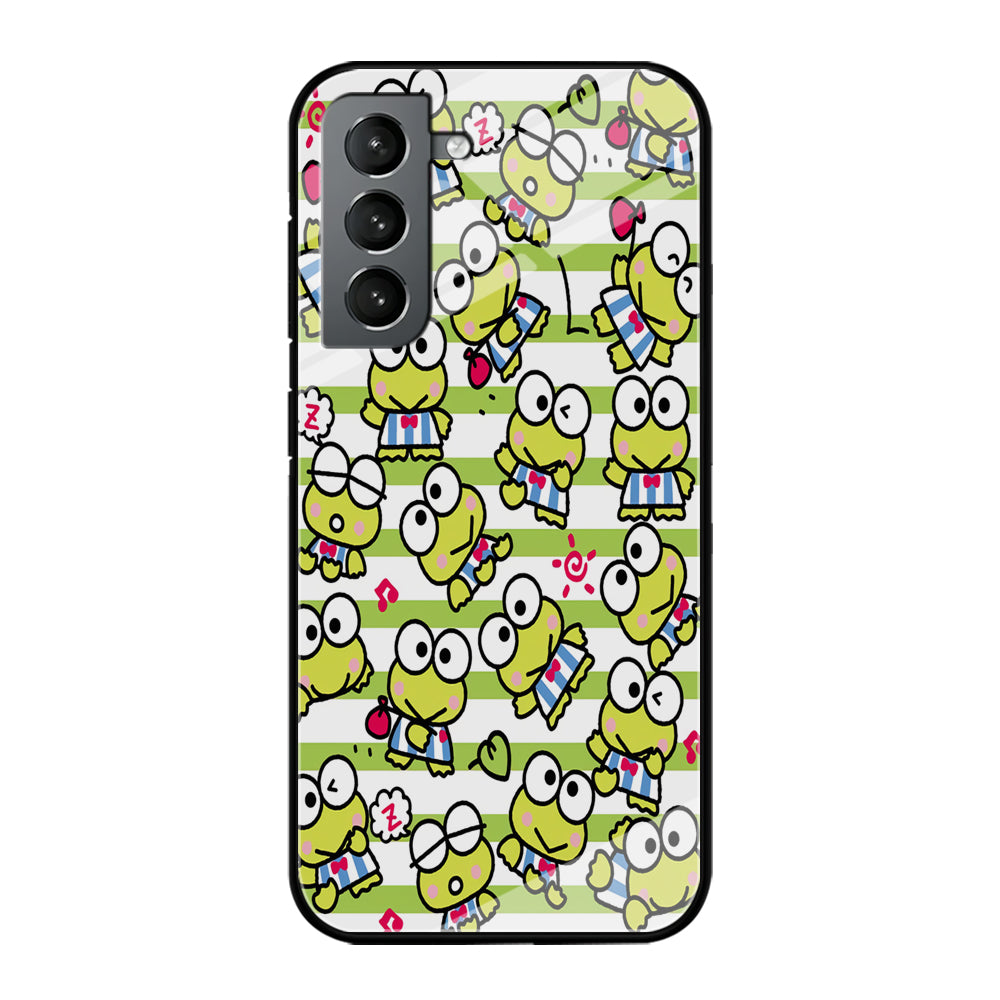 Keroppi Stripe Samsung Galaxy S21 Plus Case