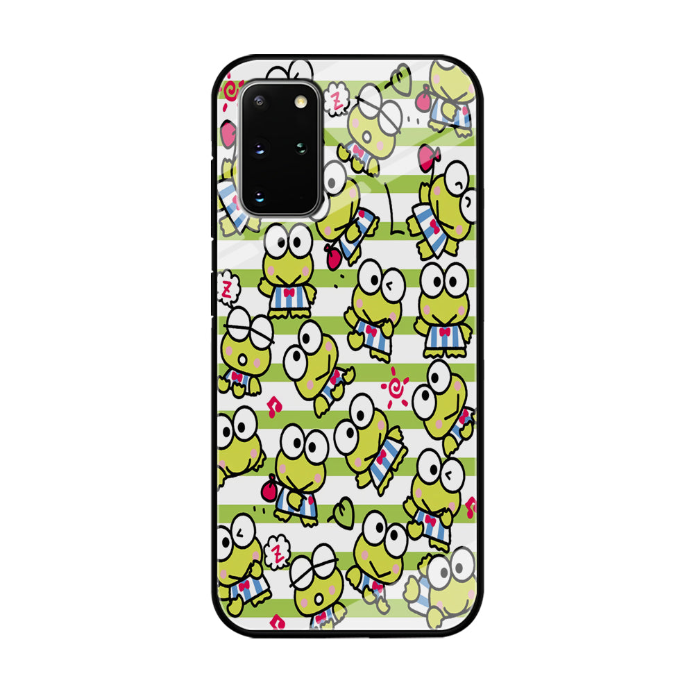 Keroppi Stripe Samsung Galaxy S20 Plus Case