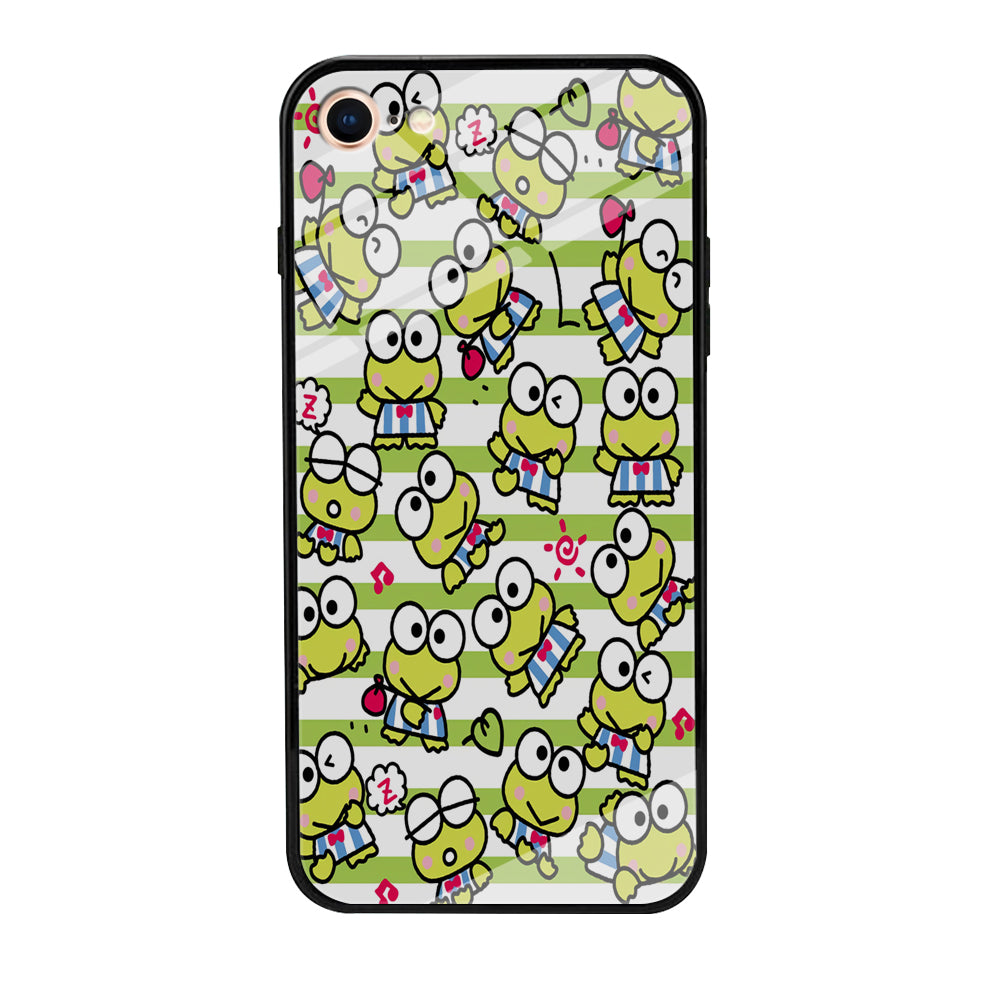 Keroppi Stripe iPhone 8 Case