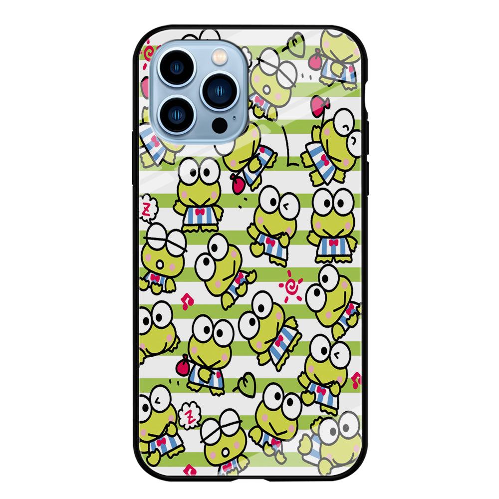 Keroppi Stripe iPhone 13 Pro Case