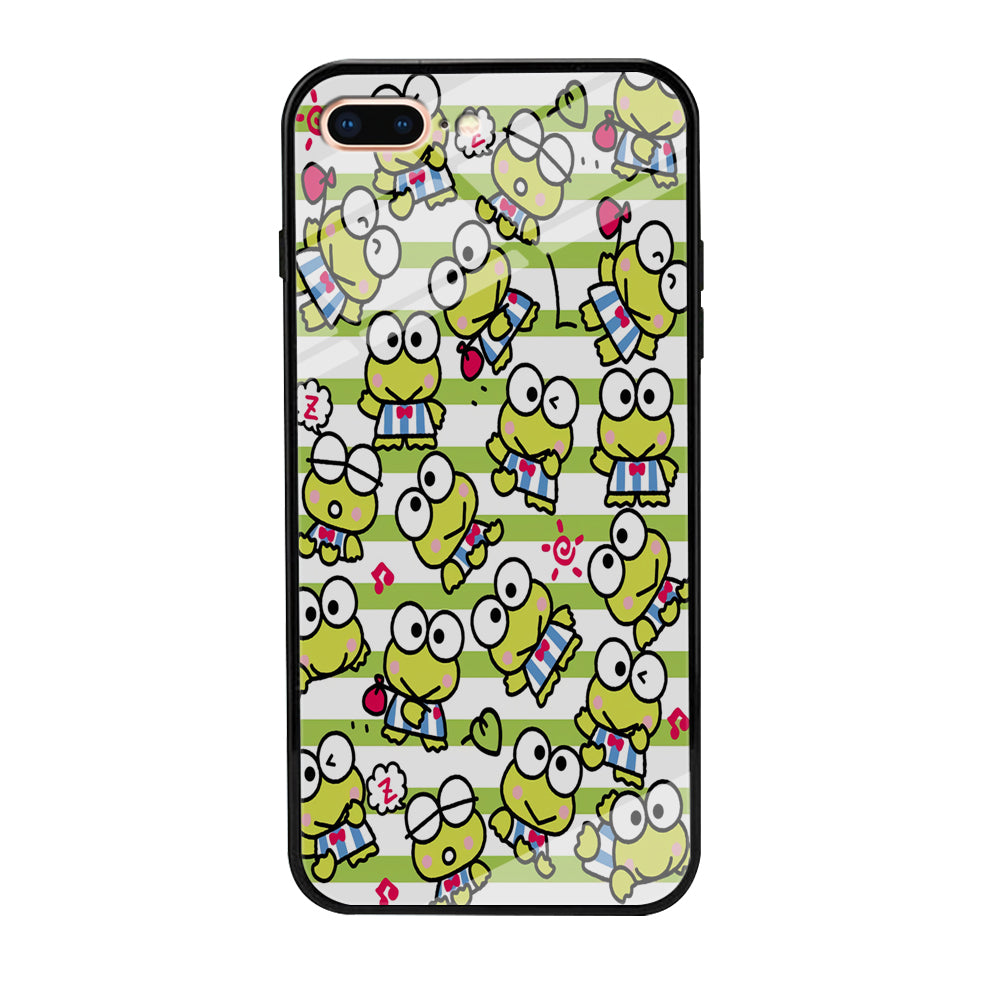 Keroppi Stripe iPhone 8 Plus Case