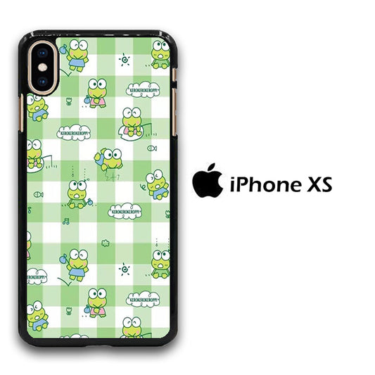 Keroppi Flannel iPhone Xs Case