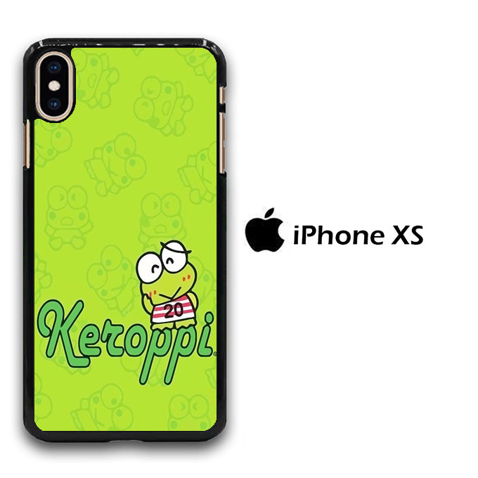 Keroppi Smile Green iPhone Xs Case