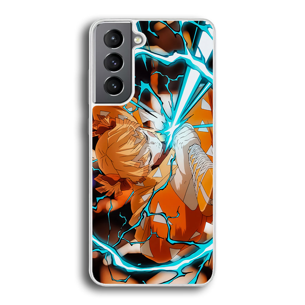 Kimetsu No Yaiba Zenitsu Samsung Galaxy S21 Plus Case