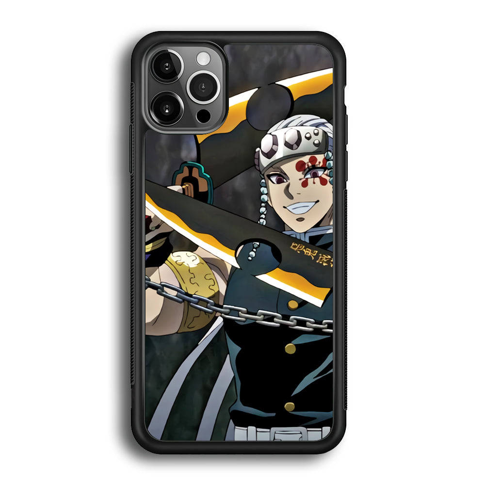 Kimetsu No Yaiba tengen Uzui iPhone 12 Pro Case