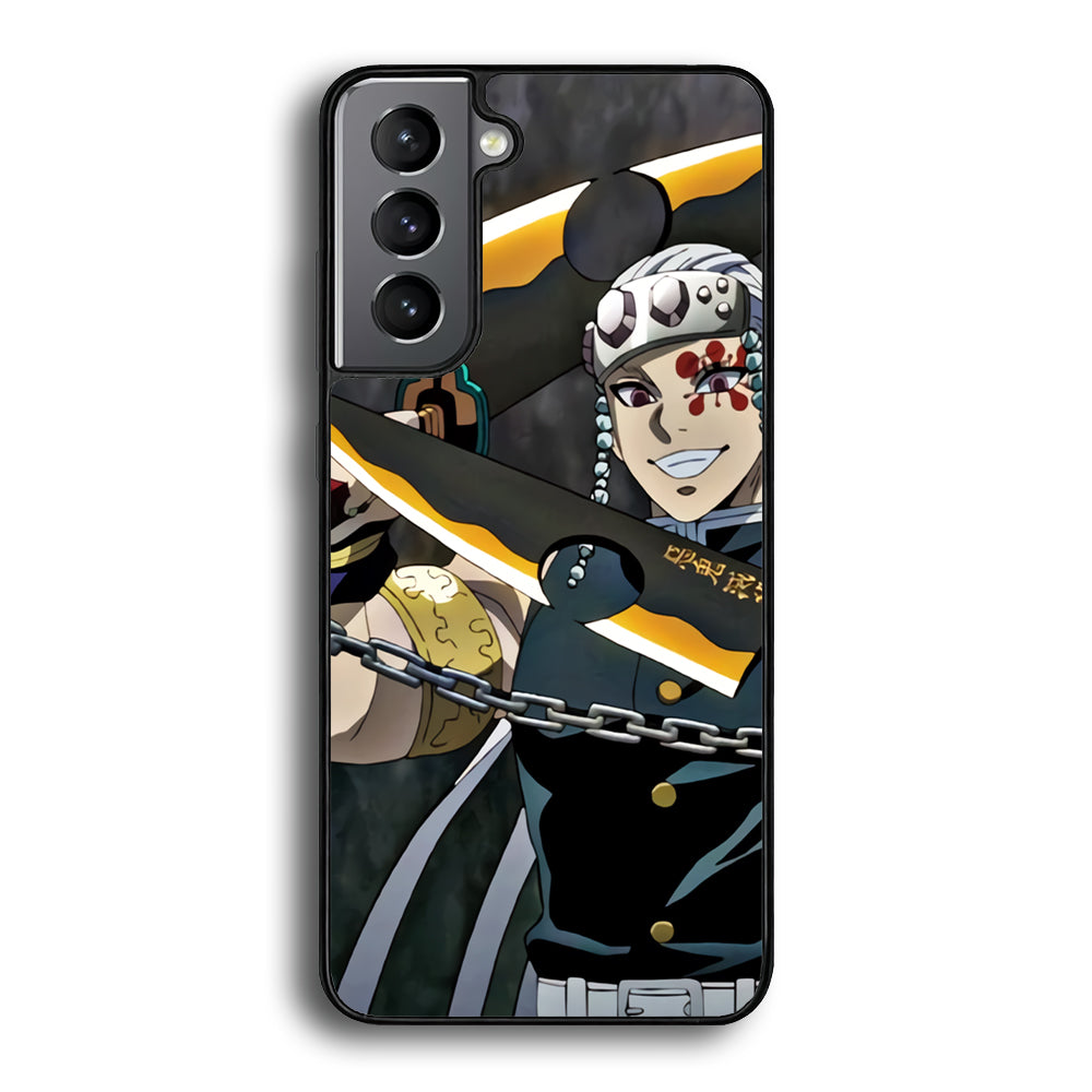 Kimetsu No Yaiba tengen Uzui Samsung Galaxy S21 Plus Case