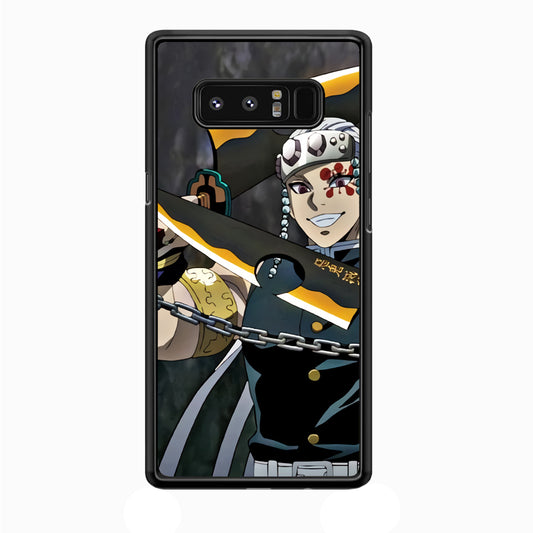 Kimetsu No Yaiba tengen Uzui Samsung Galaxy Note 8 Case