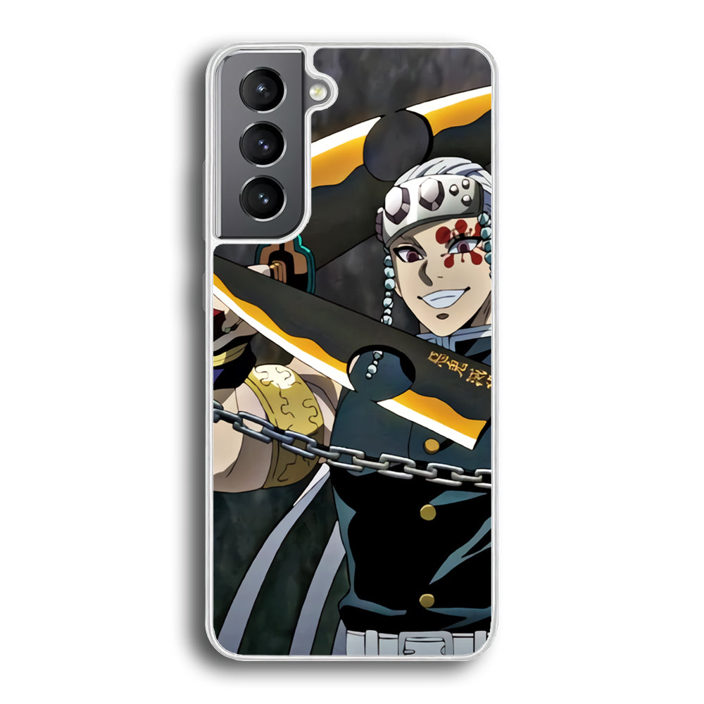 Kimetsu No Yaiba tengen Uzui Samsung Galaxy S21 Plus Case