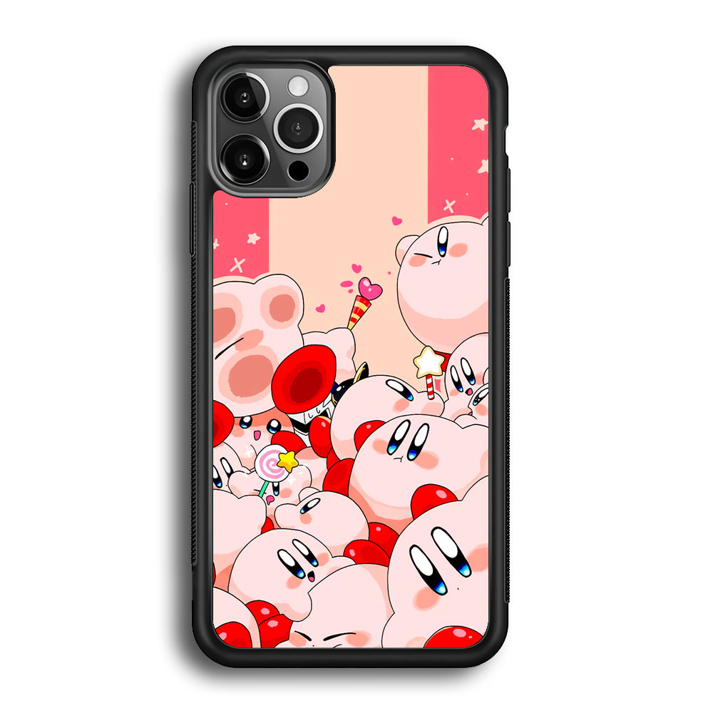 Kirby Cute Party iPhone 12 Pro Case