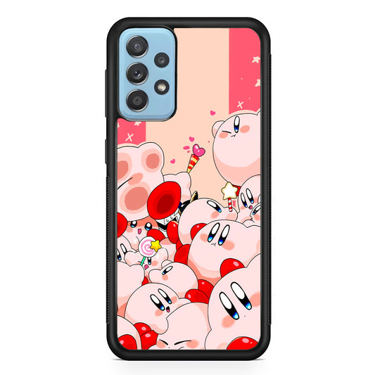 Kirby Cute Party Samsung Galaxy A52 Case