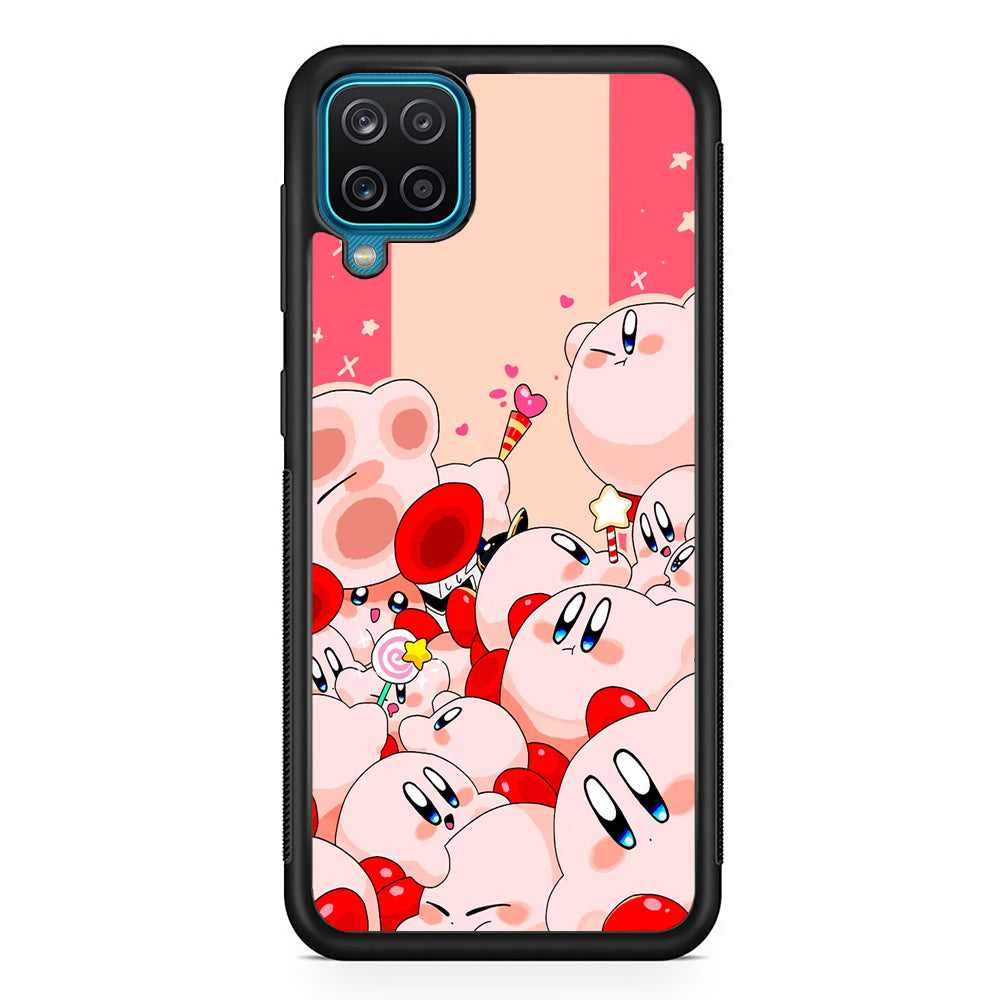 Kirby Cute Party Samsung Galaxy A12 Case