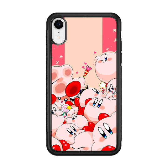 Kirby Cute Party iPhone XR Case