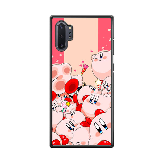 Kirby Cute Party Samsung Galaxy Note 10 Plus Case