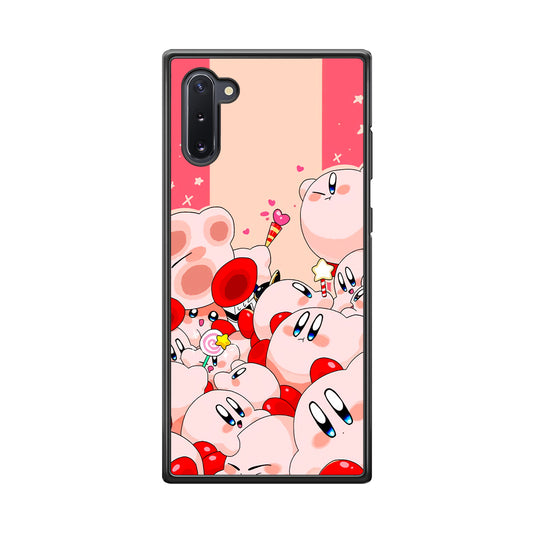 Kirby Cute Party Samsung Galaxy Note 10 Case