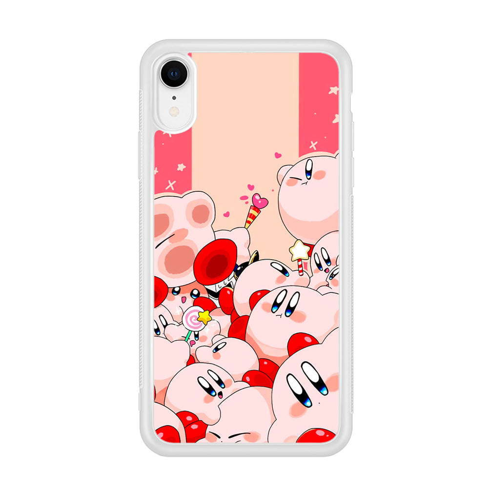Kirby Cute Party iPhone XR Case