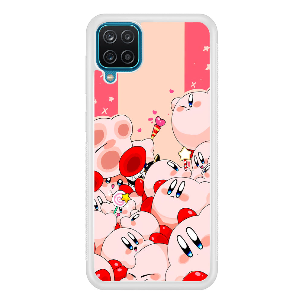 Kirby Cute Party Samsung Galaxy A12 Case