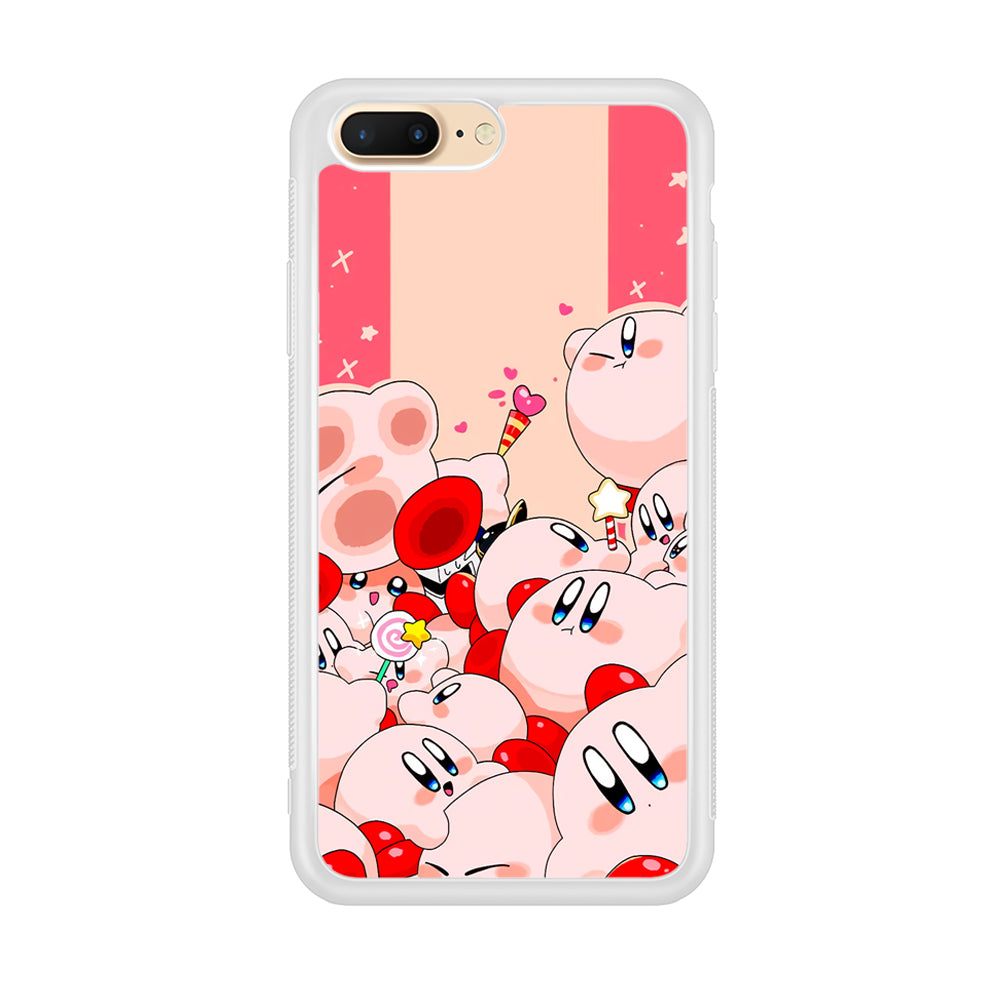 Kirby Cute Party iPhone 8 Plus Case