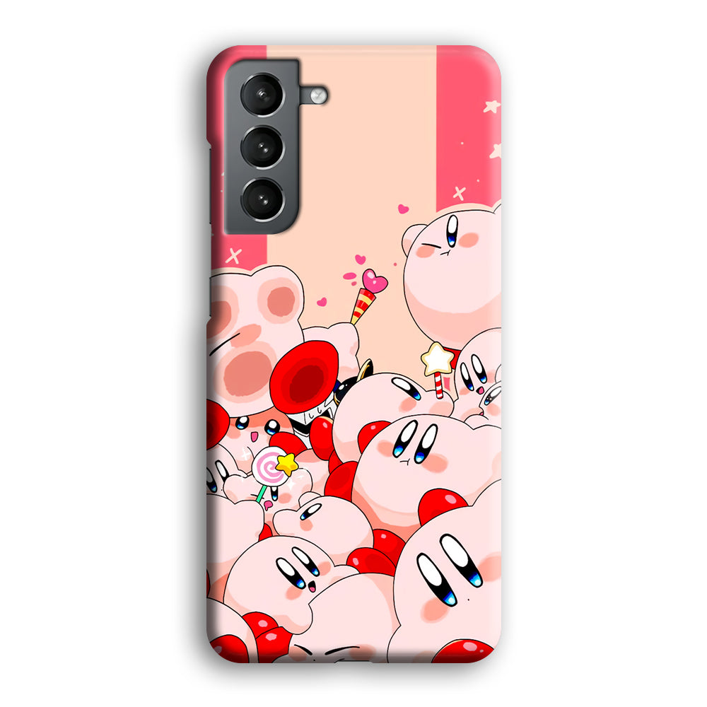 Kirby Cute Party Samsung Galaxy S21 Plus Case