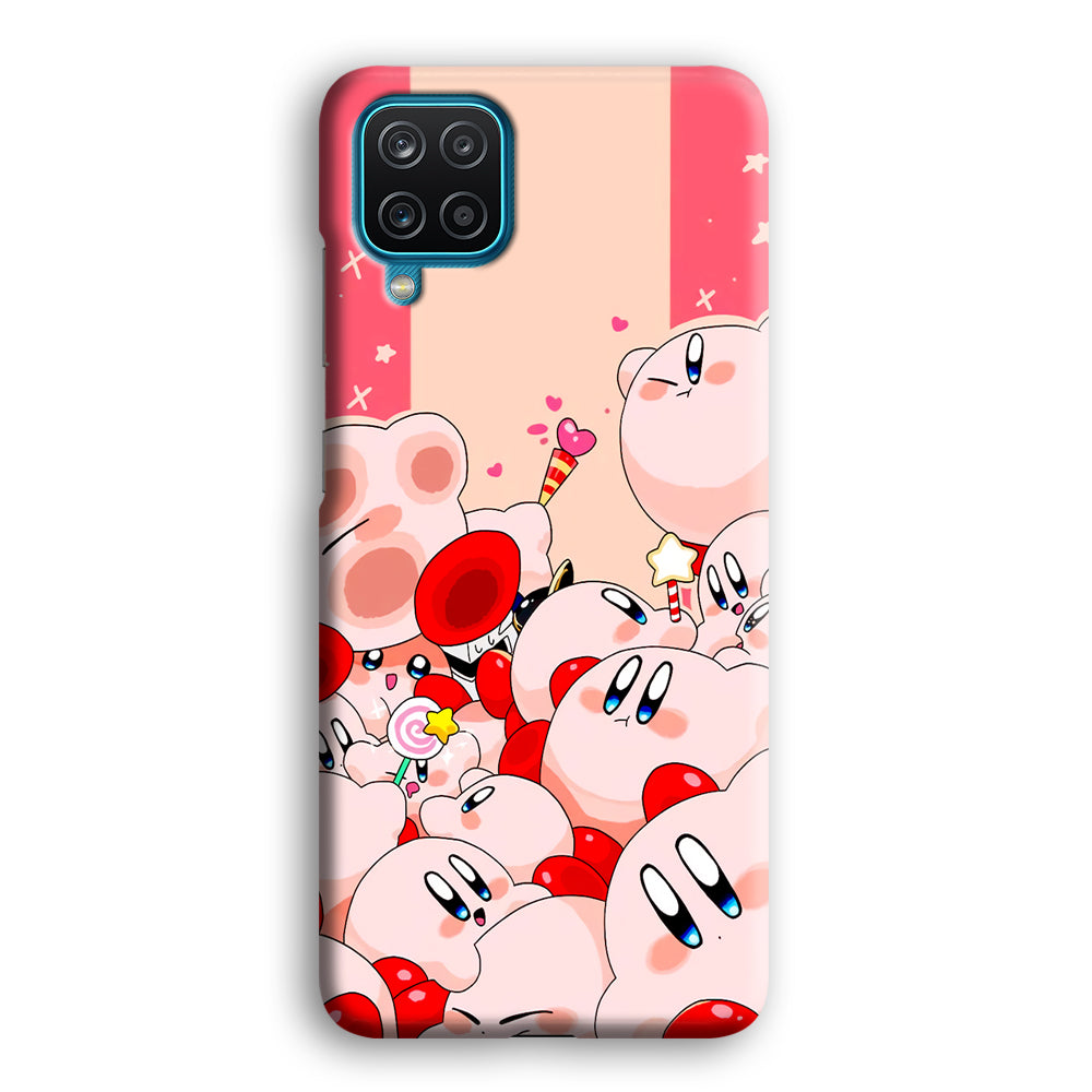 Kirby Cute Party Samsung Galaxy A12 Case