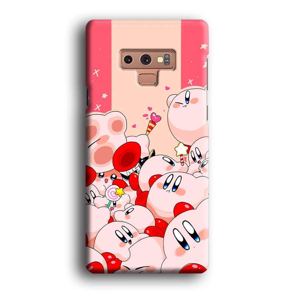 Kirby Cute Party Samsung Galaxy Note 9 Case