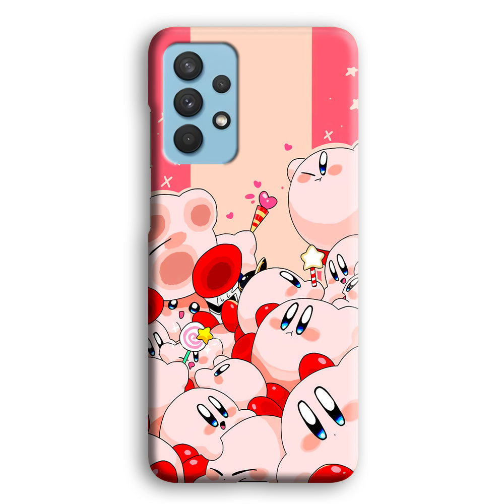 Kirby Cute Party Samsung Galaxy A32 Case