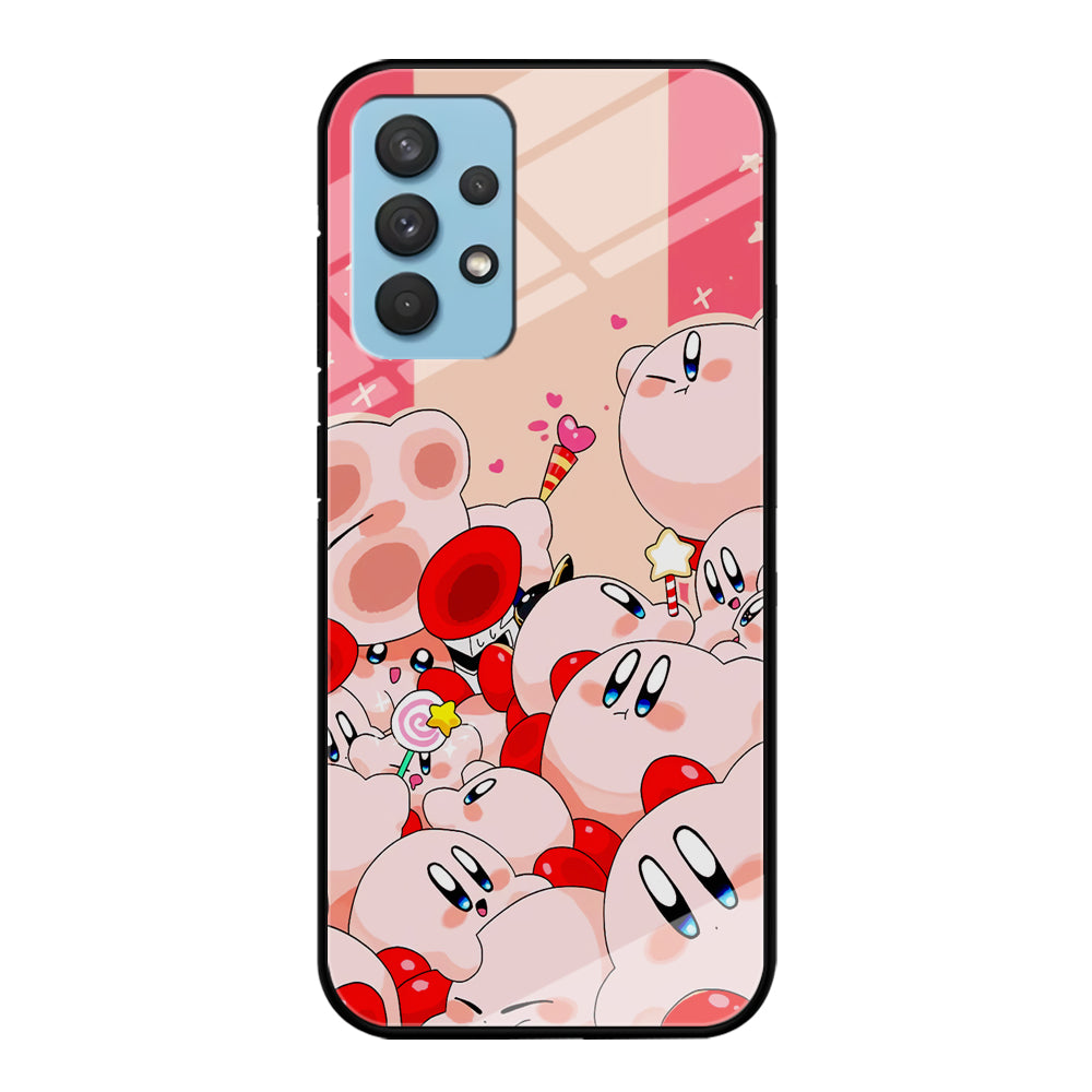 Kirby Cute Party Samsung Galaxy A32 Case