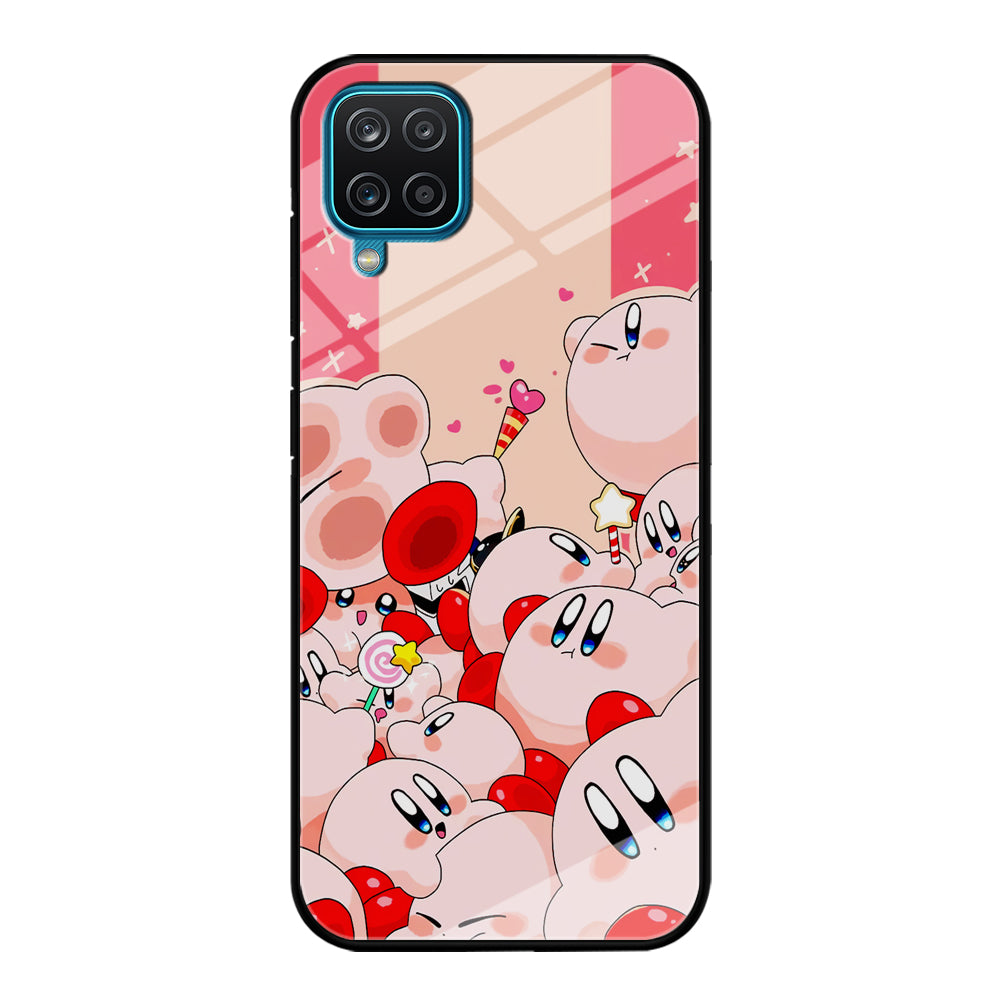 Kirby Cute Party Samsung Galaxy A12 Case