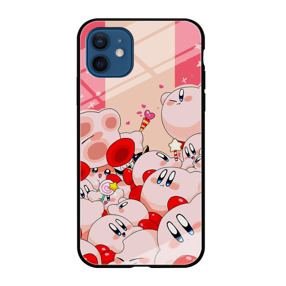 Kirby Cute Party iPhone 12 Case