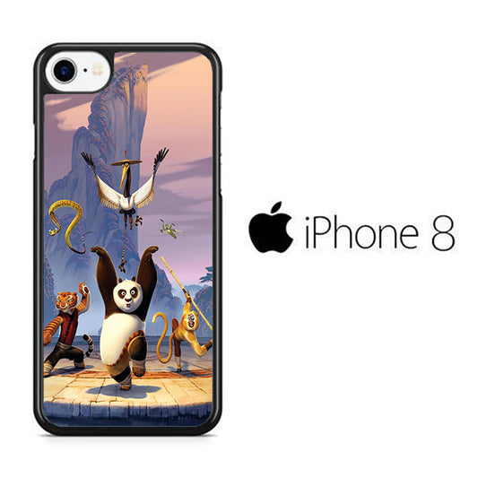 Kung Fu Panda Beattle Mode iPhone 8 Case