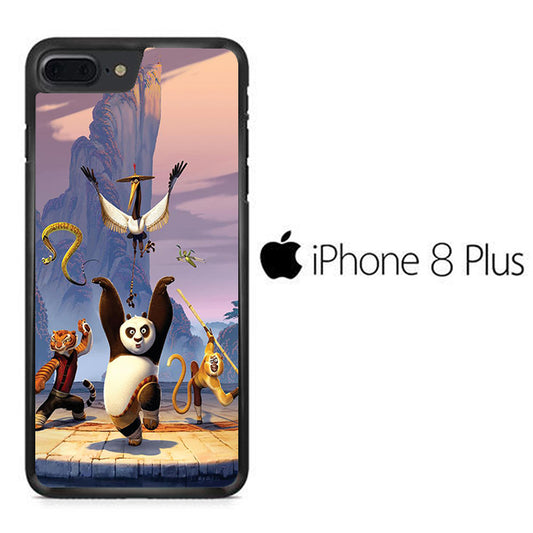 Kung Fu Panda Beattle Mode iPhone 8 Plus Case