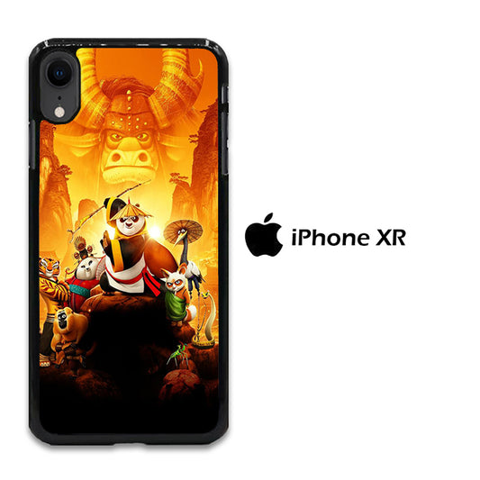 Kung Fu Panda Squad Wallpaper iPhone XR Case