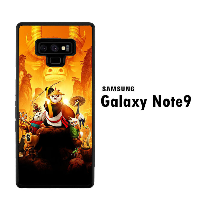 Kung Fu Panda Squad Wallpaper Samsung Galaxy Note 9 Case