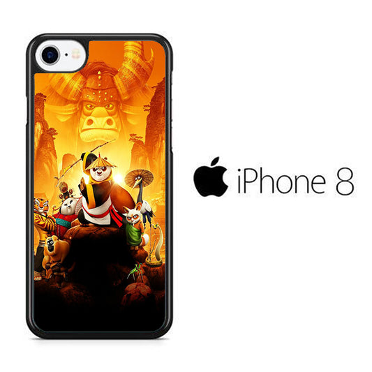 Kung Fu Panda Squad Wallpaper iPhone 8 Case