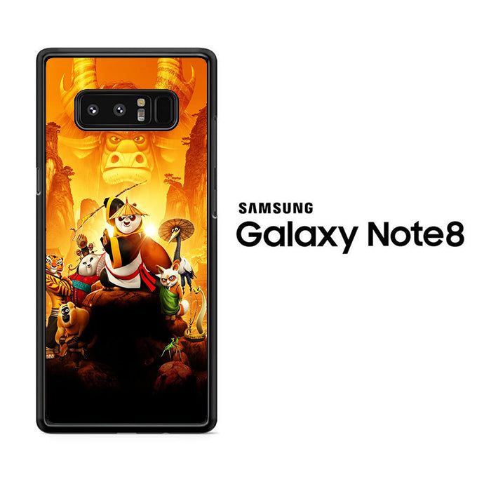 Kung Fu Panda Squad Wallpaper Samsung Galaxy Note 8 Case