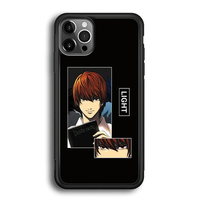 Light Yagami Death Note Book iPhone 12 Pro Case